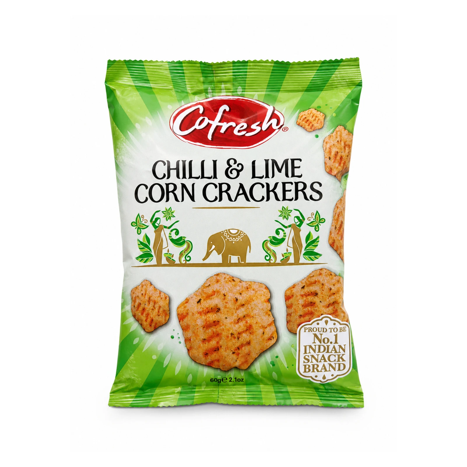 Cofresh Chilli & Lime Corn Crackers