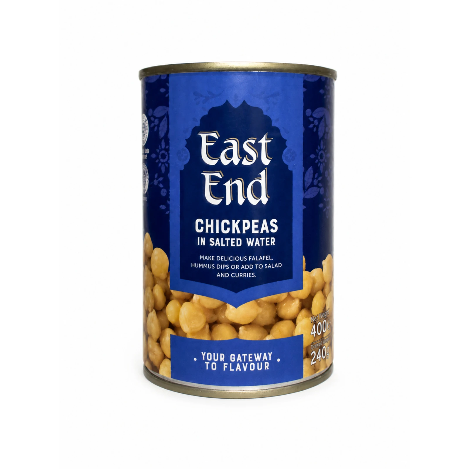 East End Chickpeas in Salted Water