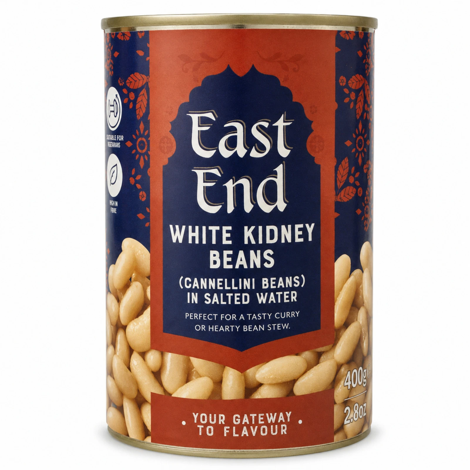 East End White Kidney Beans (Cannellini Beans) in Salted Water