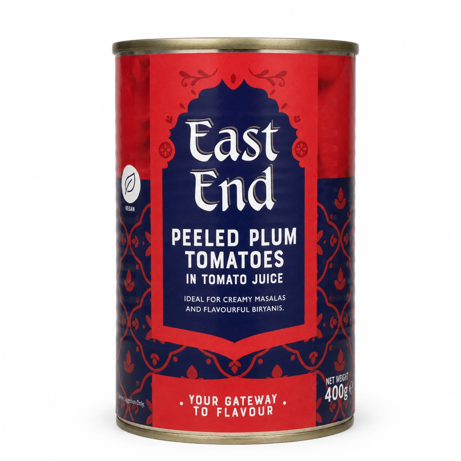 East End Peeled Plum Tomatoes in Tomato Juice