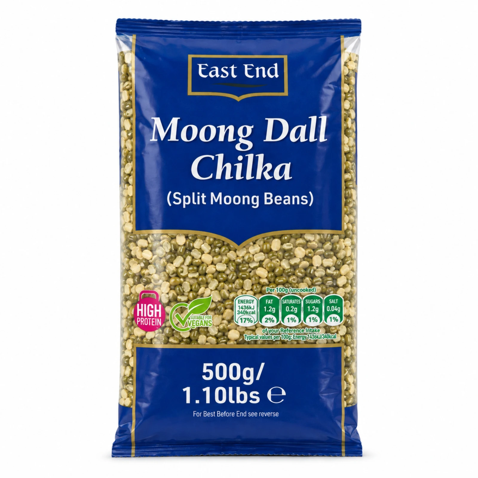 East End Moong Dall Chilka (Split Moong Beans)
